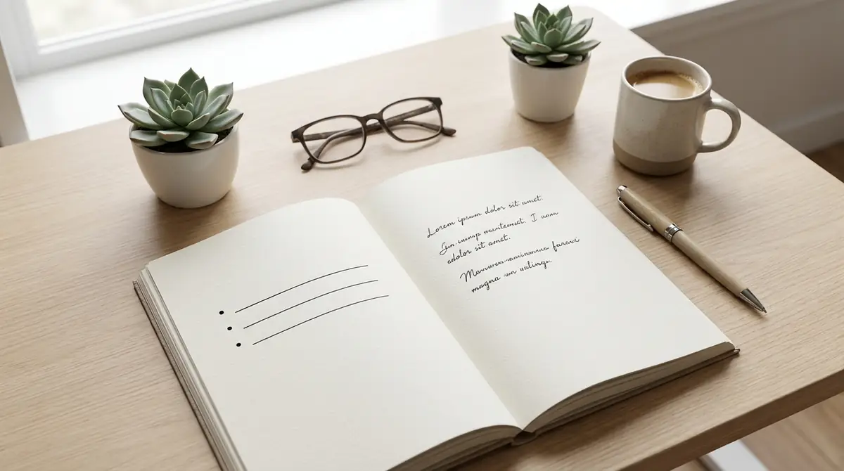 初心者向け英語日記テンプレート｜3文から始めよう