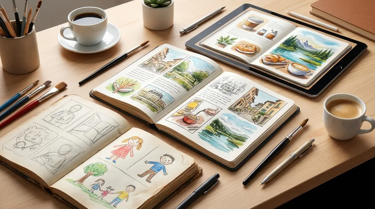 【実例集】初心者〜上級者のイラスト日記を紹介