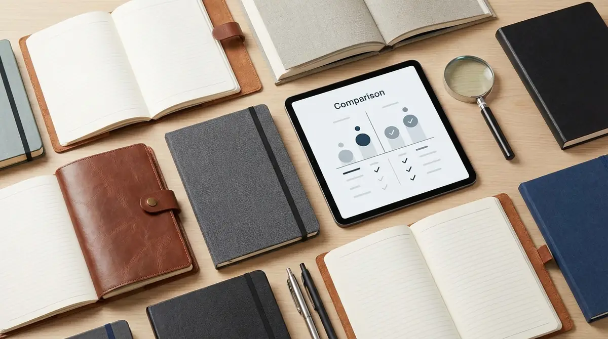 おすすめ日記帳15選スペック比較表