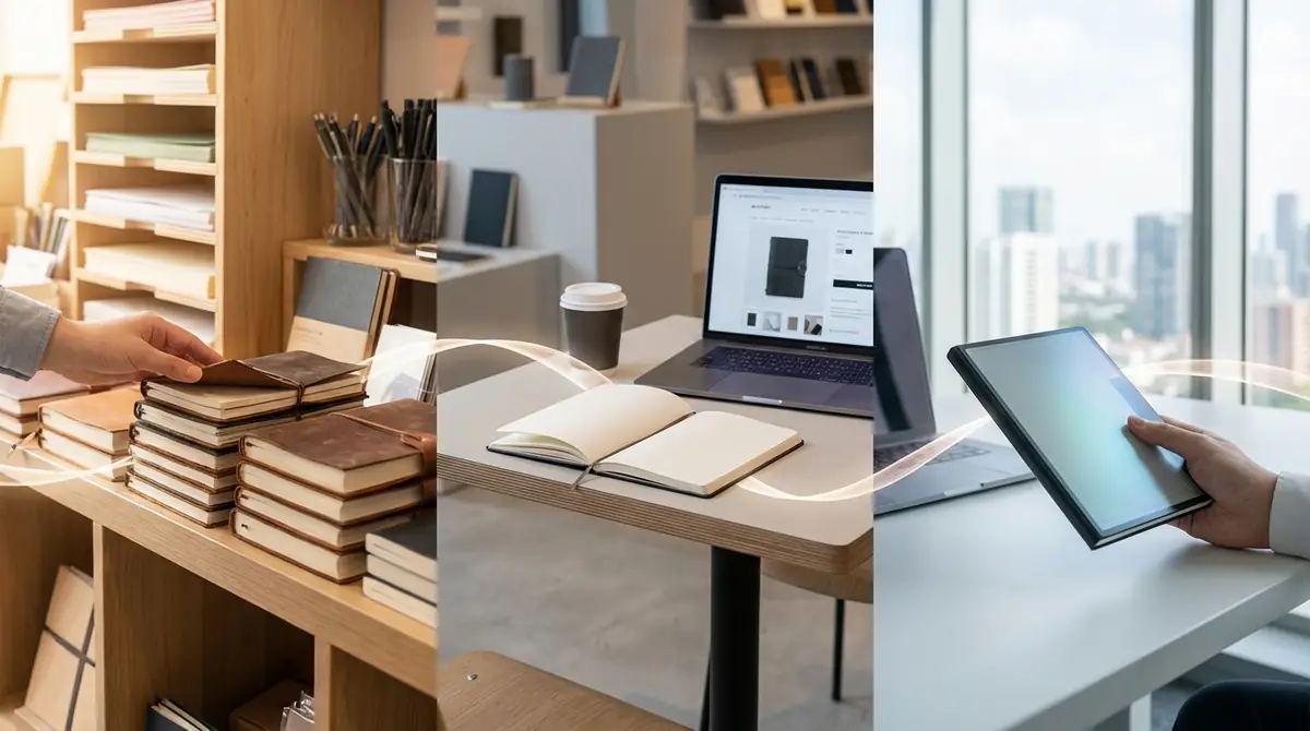 日記帳はどこで買う?購入場所別のメリット・デメリット