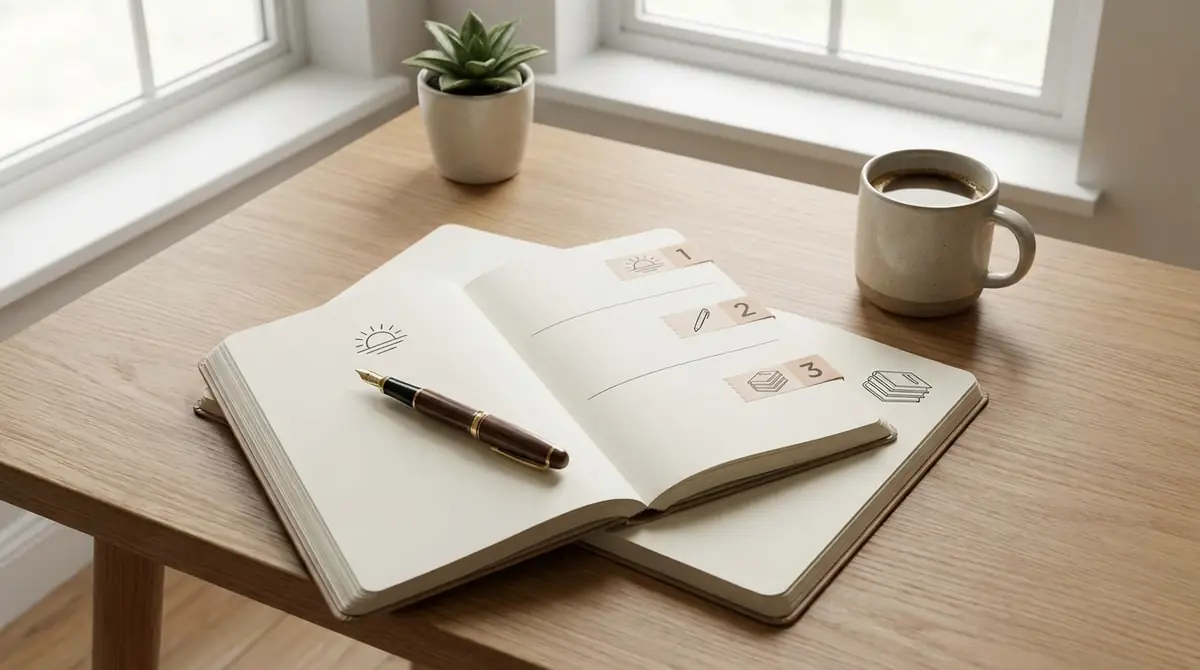 今日から始める日記ノートの書き方3ステップ