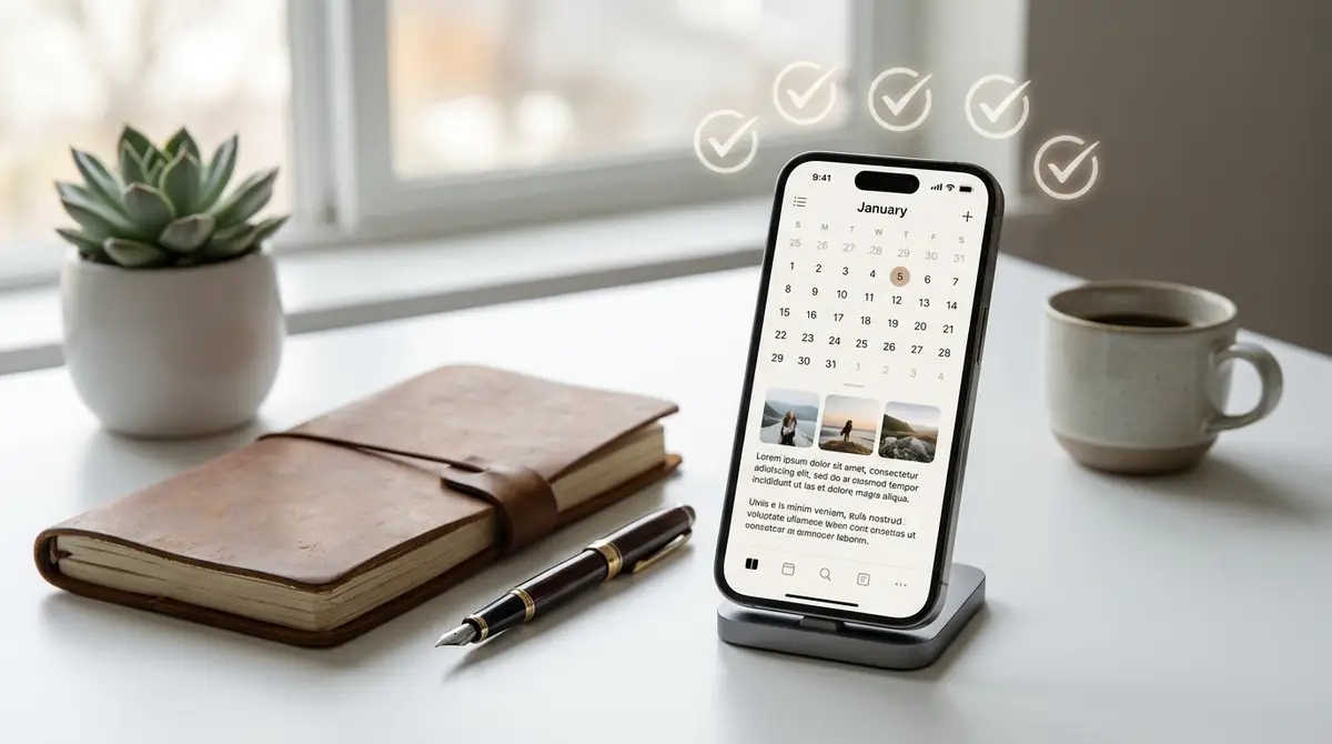 失敗しないiPhone日記アプリの選び方5つのポイント