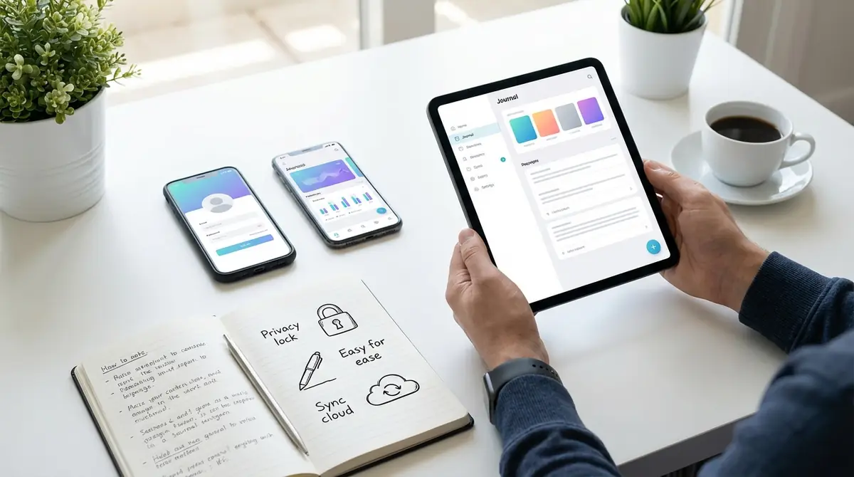 無料日記アプリの選び方｜失敗しない3つのポイント