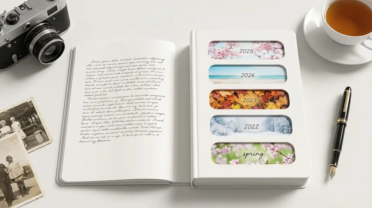 五年日記とは?普通の日記との違いと3つの魅力