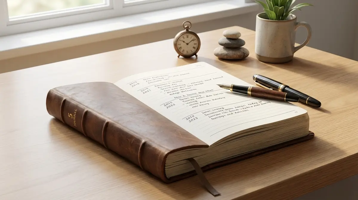 五年日記が続かない?習慣化のための3つのコツ