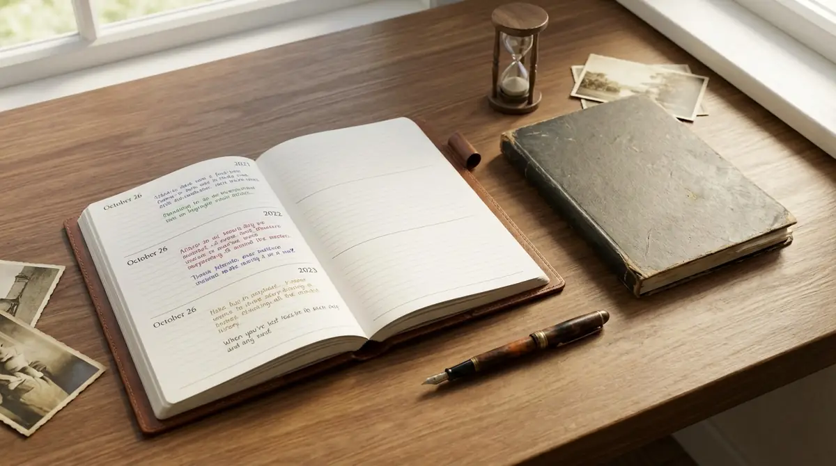 連用日記の意味と仕組み｜普通の日記との違いを解説