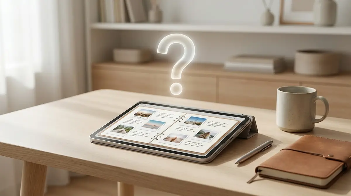 写真付き日記アプリに関するよくある質問