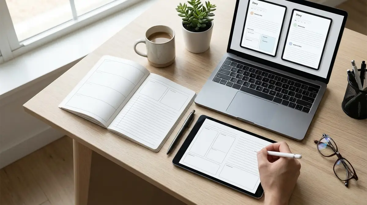 【コピペで使える】日記テンプレート2選