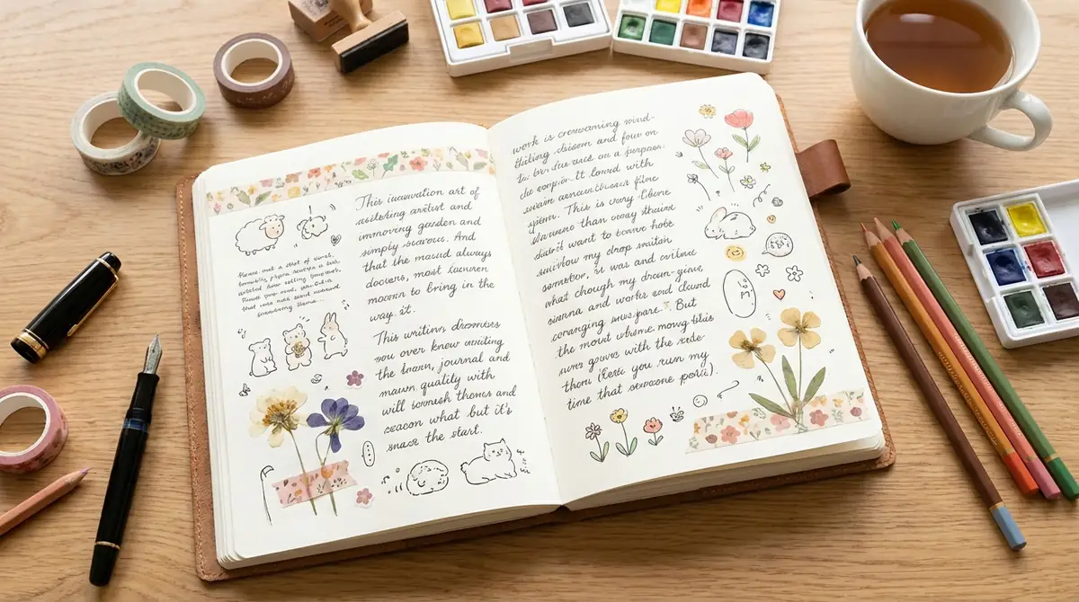かわいい日記は「3つの要素」で誰でも作れる