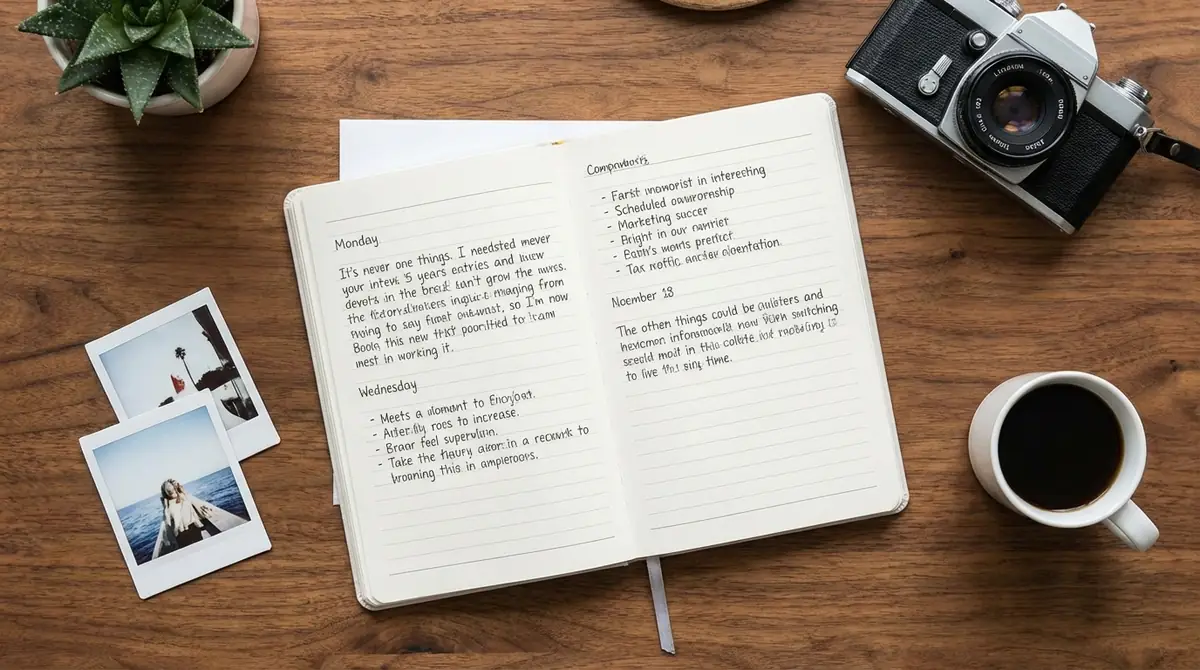 日記に写真を取り入れる3つのメリットとは