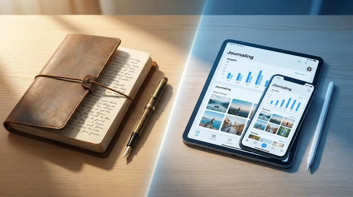紙の日記 vs 日記アプリ｜どっちがおすすめ？