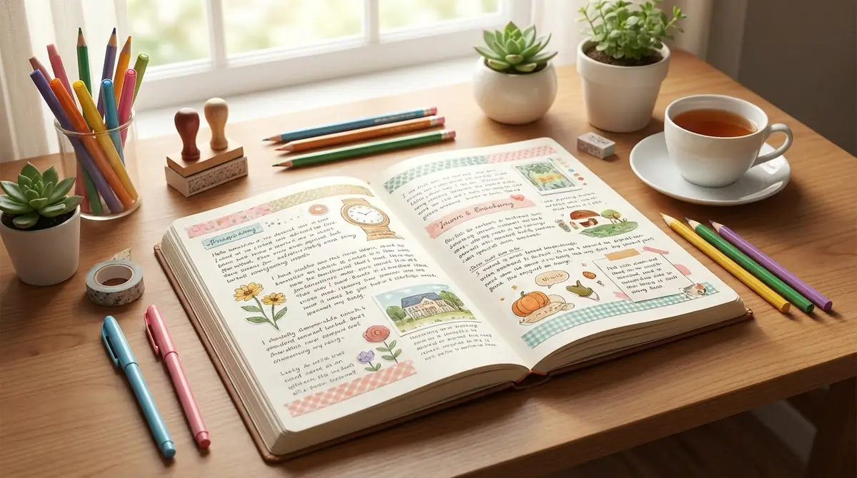 まとめ｜今日からかわいい日記を始めよう