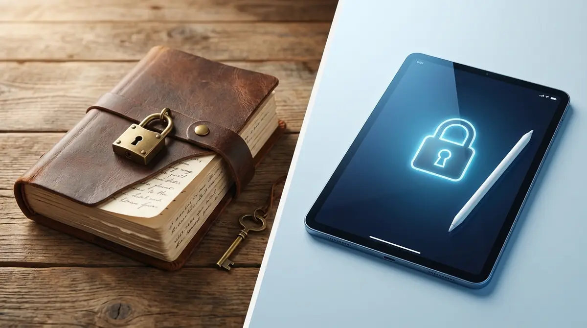 アナログとデジタル、鍵付き日記はどっちを選ぶべき？