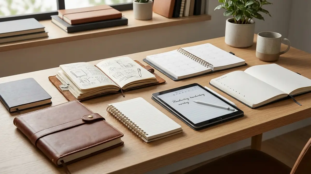 日記帳の種類一覧|タイプ別の特徴と向いている人