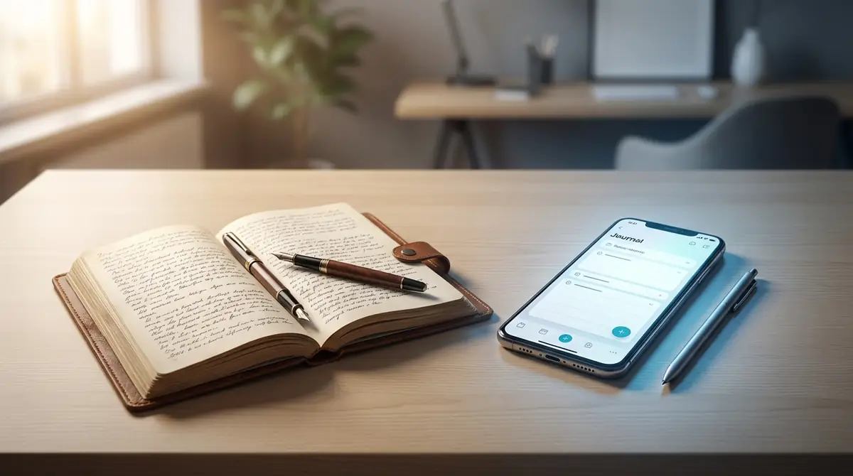 紙の日記とアプリはどっちがいい？【目的別の選び方】