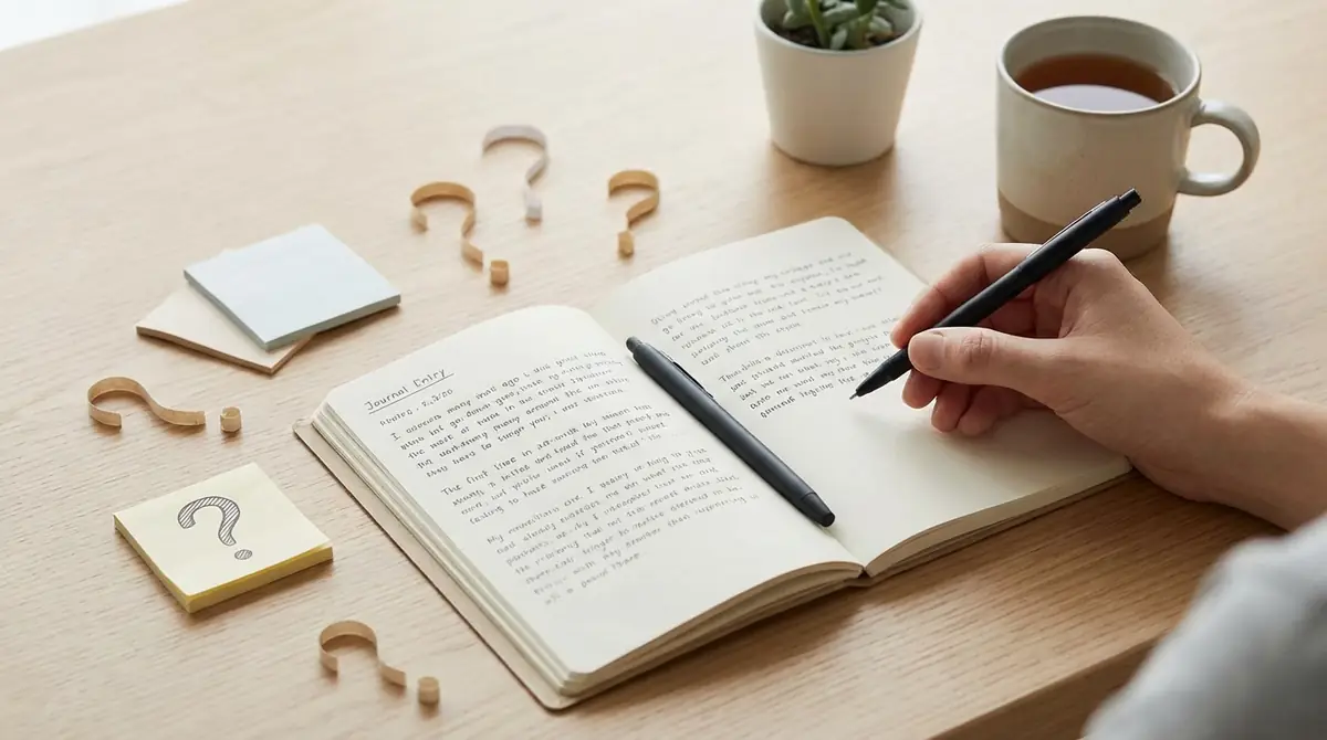 無印ノートで日記を書くときのよくある質問