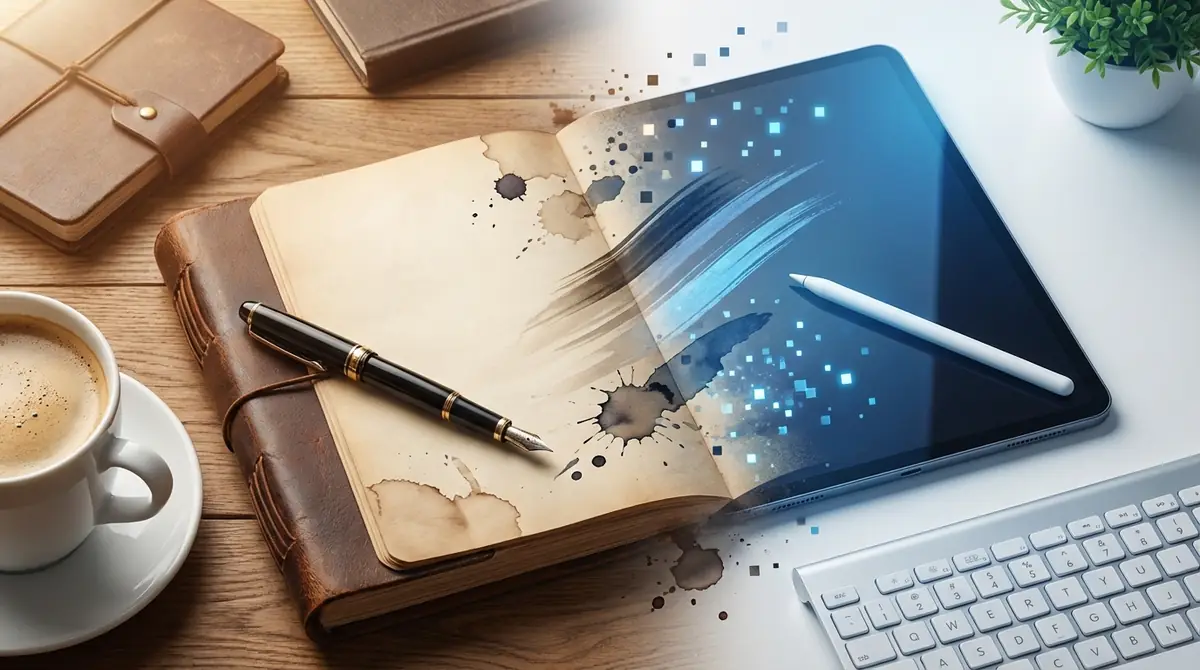 日記は手書きとデジタルどっちがいい？