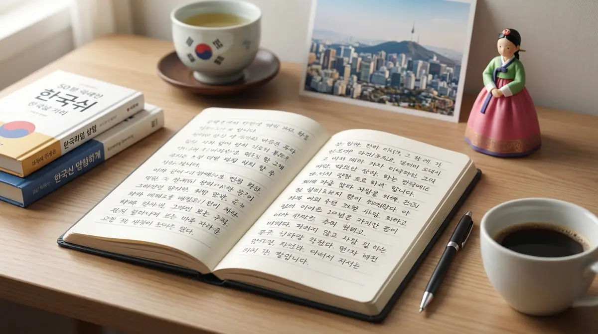 韓国語日記で使えるフレーズ50選｜場面別まとめ