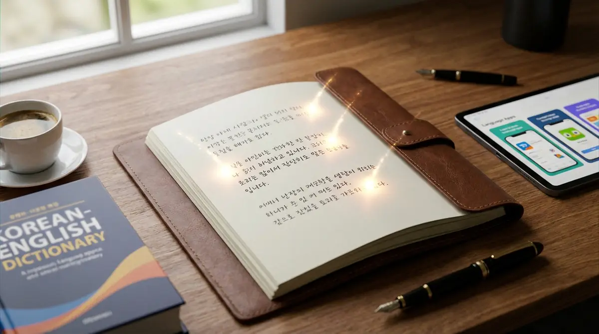 韓国語で日記を書く3つの学習効果