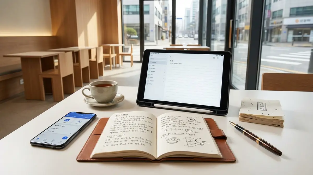 韓国語日記におすすめのアプリ・ツール