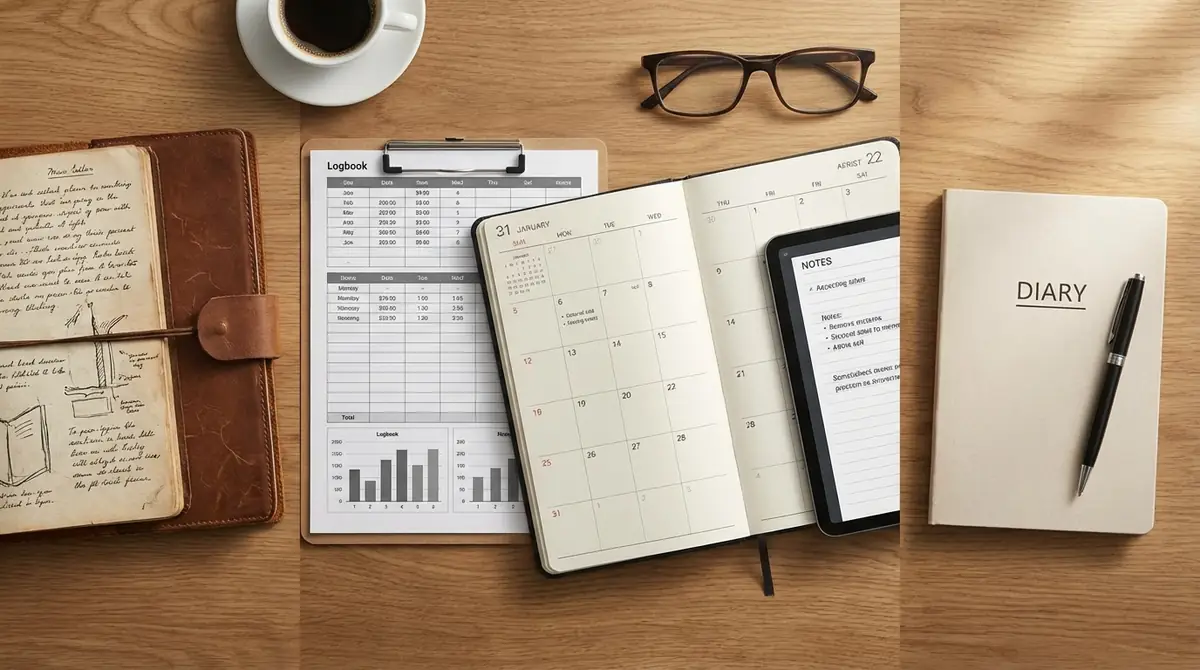 「日記」「日誌」「ジャーナル」「ダイアリー」の違いとは？
