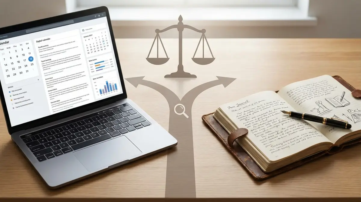 パソコン日記と手書き日記の比較【向き不向き診断】