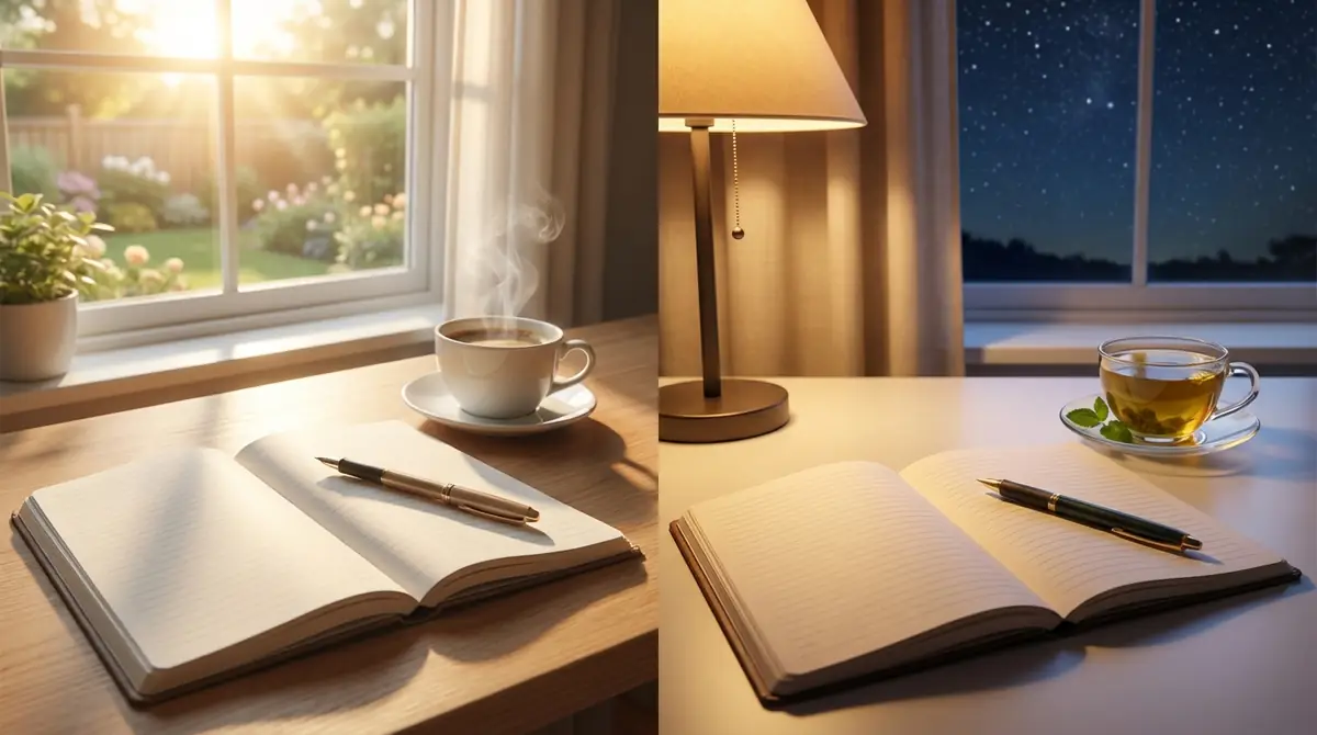 日記をつけるベストタイミングは朝？夜？