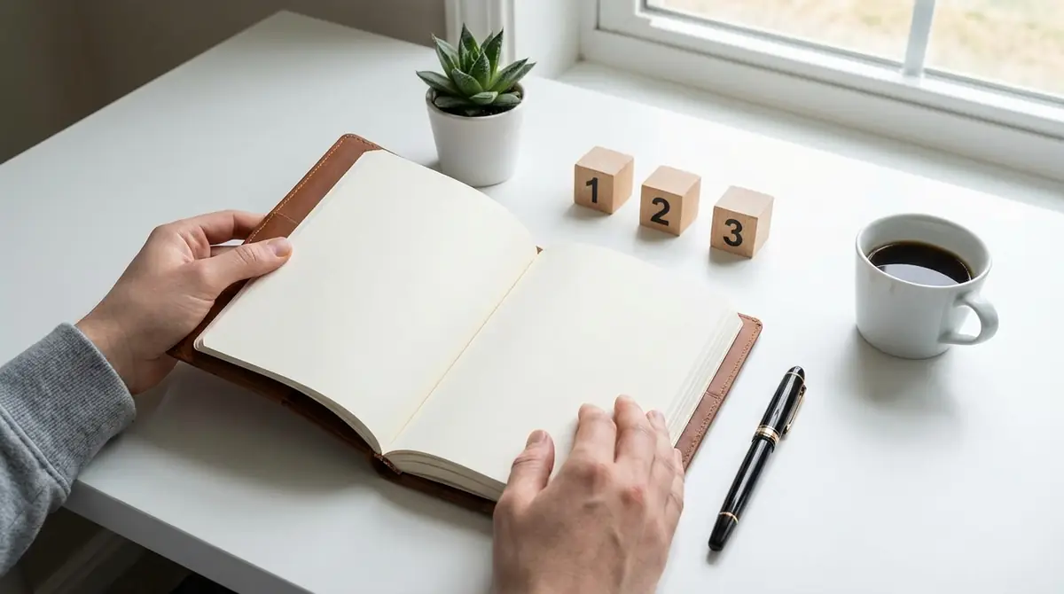 日記ノートを買ったら最初にやること|今日から始める3ステップ