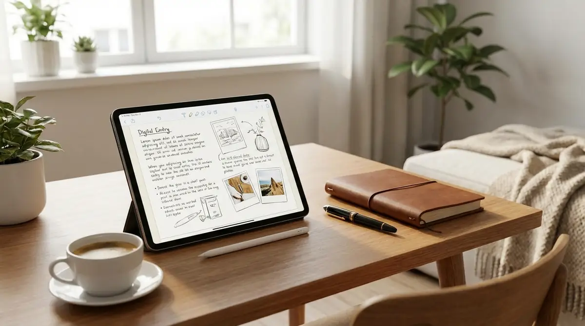 iPadで日記を書く5つのメリット