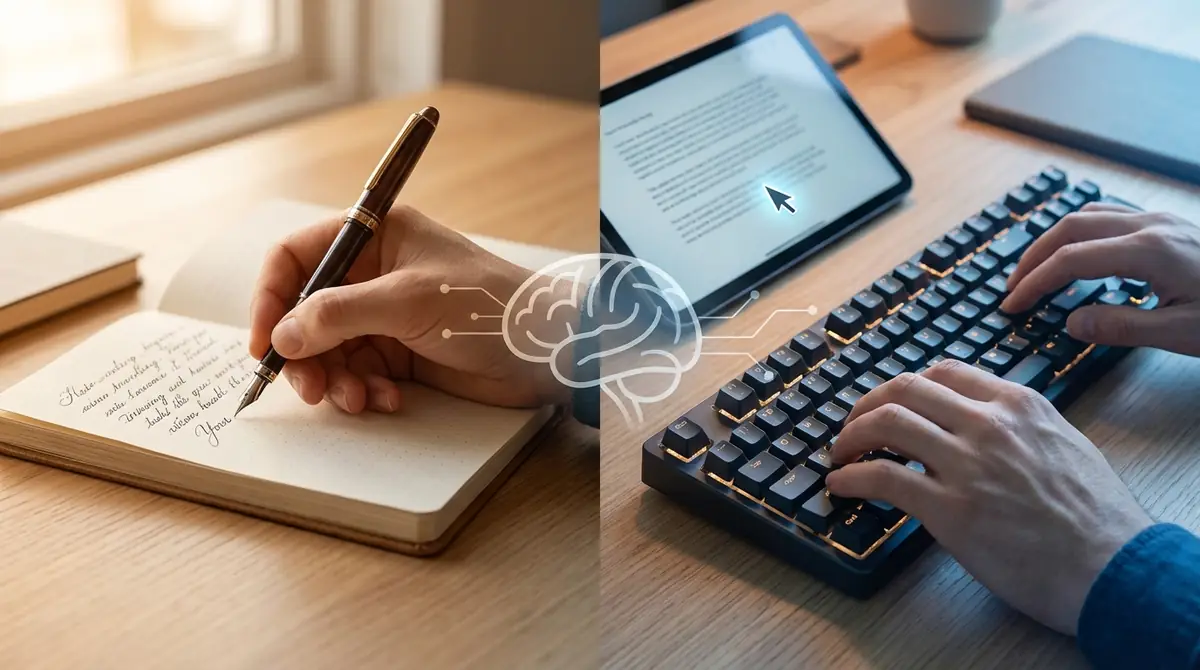 手書きとテキスト入力どっちがいい?タイプ別診断
