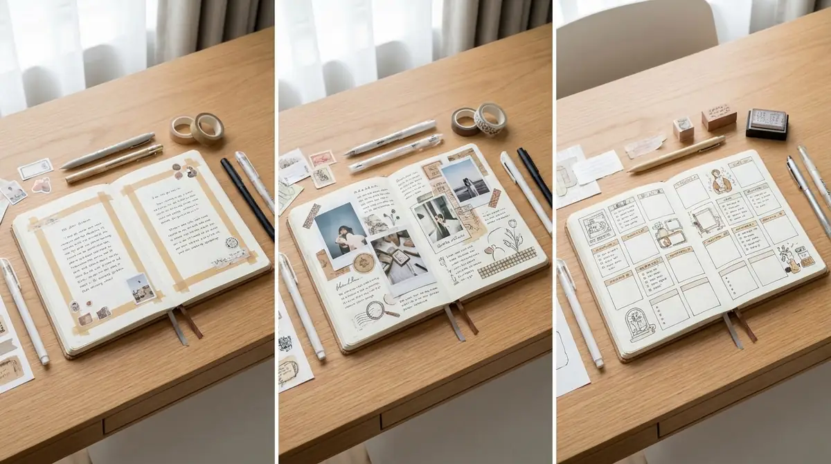 初心者でも簡単!日記デコの基本レイアウト3パターン