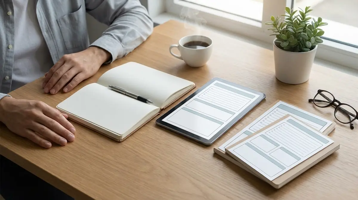 日記に書くことがない人向け｜すぐ使えるテンプレート3選