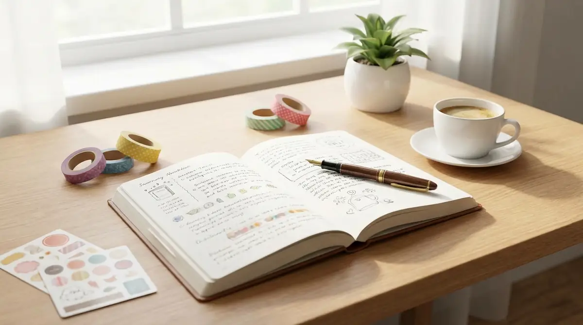 【5ステップ】初心者でも今日から始められるおしゃれな日記の書き方