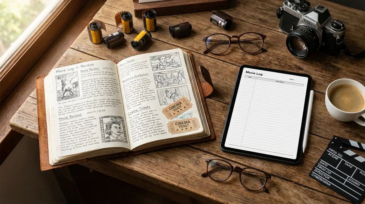 【実例公開】映画日記サンプル＆すぐ使えるテンプレート