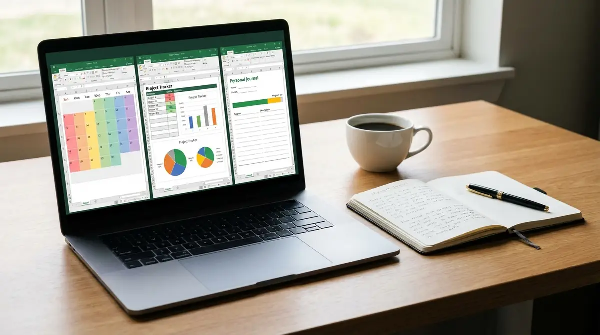 【無料ダウンロード】目的別エクセル日記テンプレート3選