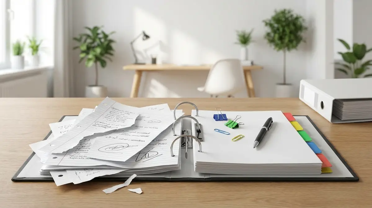 ルーズリーフ日記のデメリットと対策