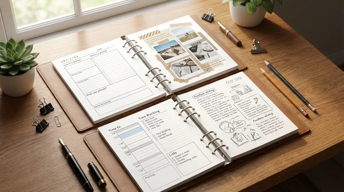 ルーズリーフ日記の書き方テンプレート4選