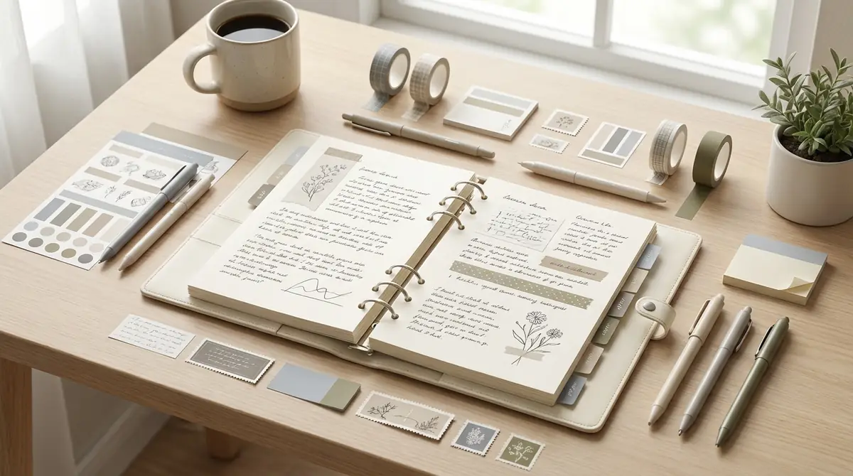 ダイソー・セリアで揃えるルーズリーフ日記セット【100均】