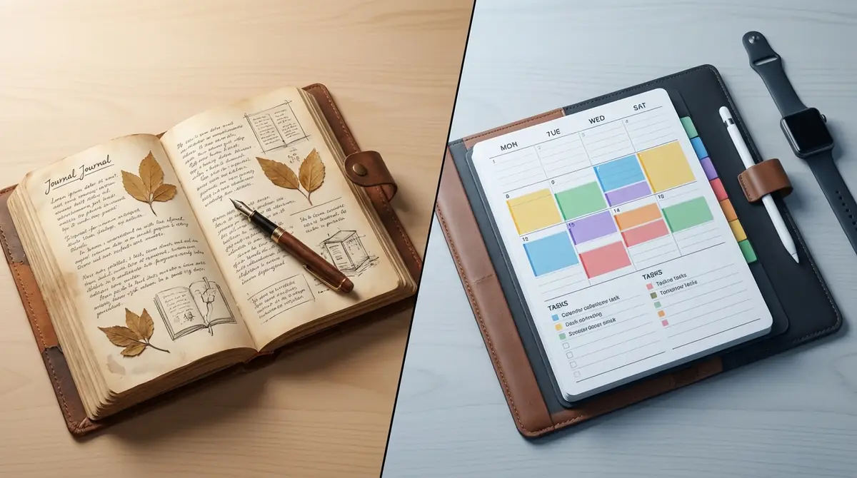 日記とスケジュール帳の違いとは？それぞれの役割を理解しよう