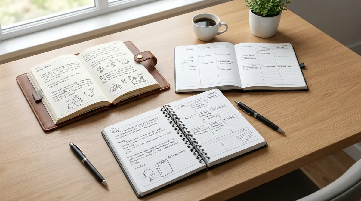 日記×スケジュール帳の書き方3パターン【実践編】