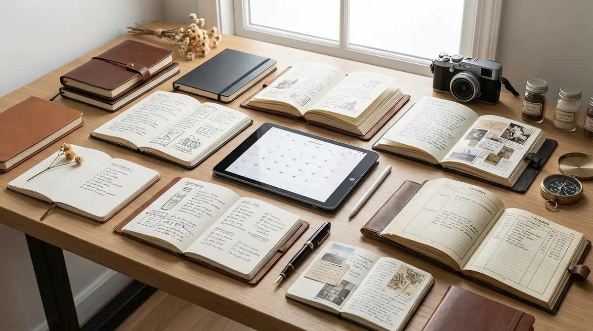 日記の種類と目的別の分類