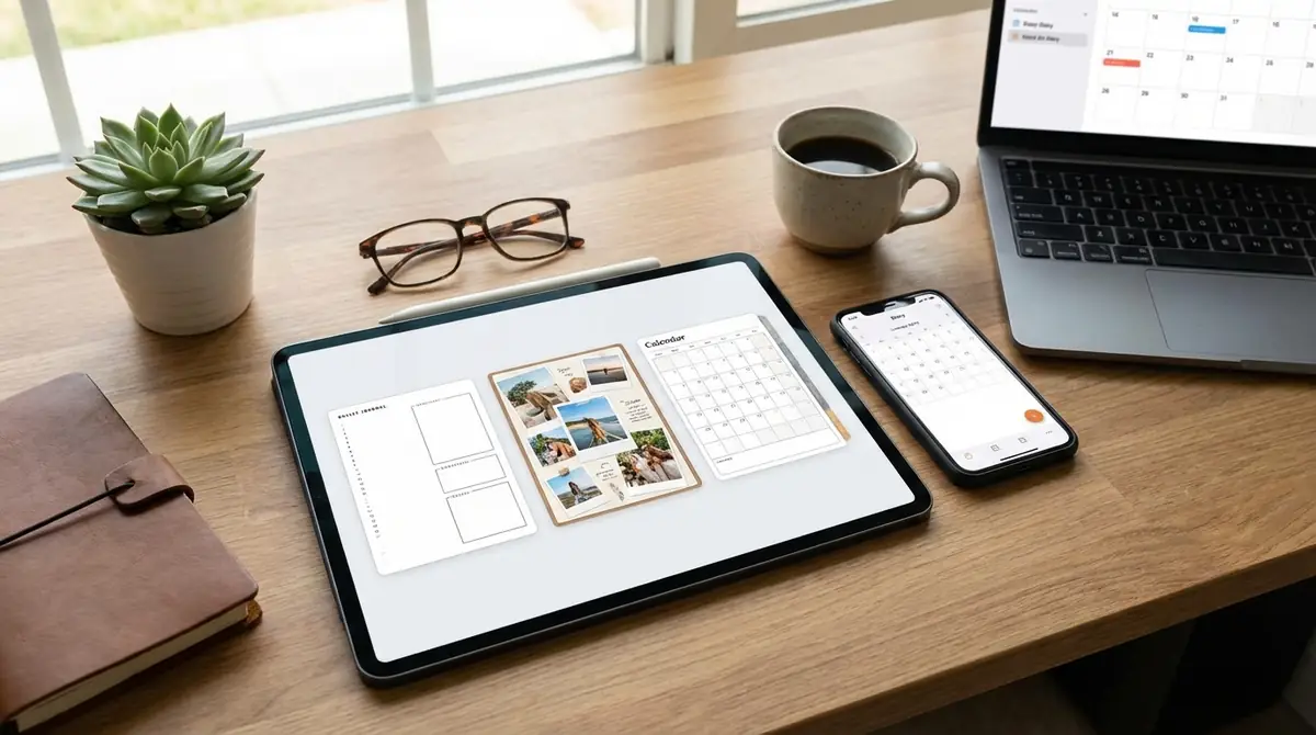 今日から使えるデジタル日記テンプレート3種