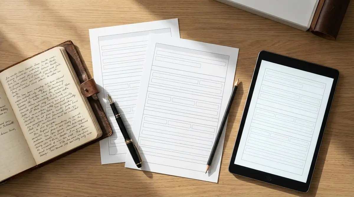 日記の例文をもとに使える穴埋めテンプレート3種