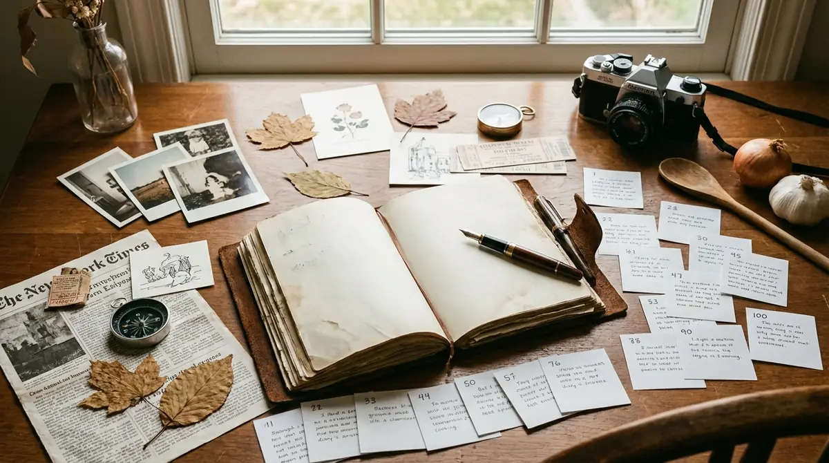 【保存版】日記に書く内容・ネタ100選