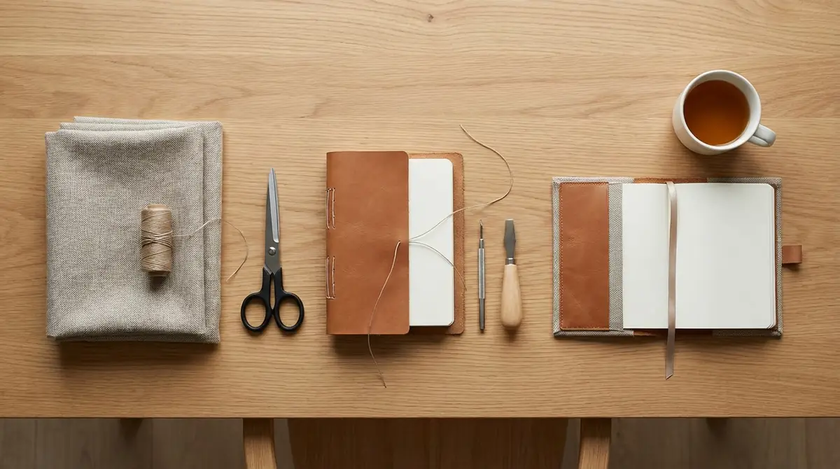 日記の表紙を手作りする方法【簡単3ステップ】