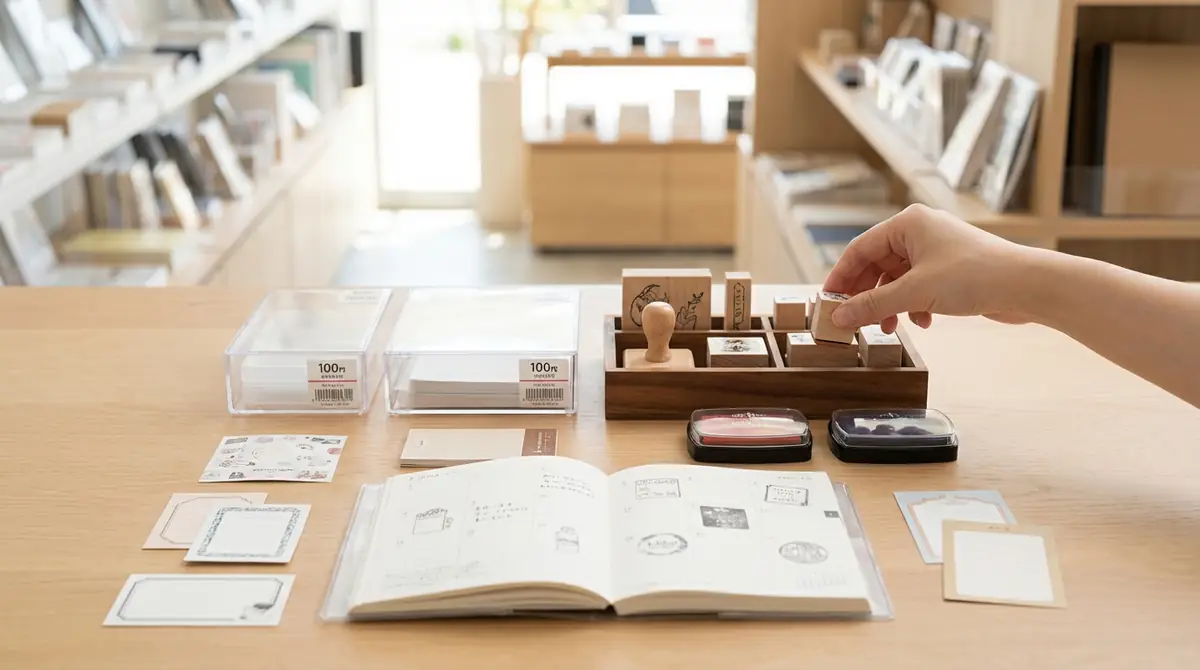 日記スタンプはどこで買える？100均から専門店まで購入場所まとめ