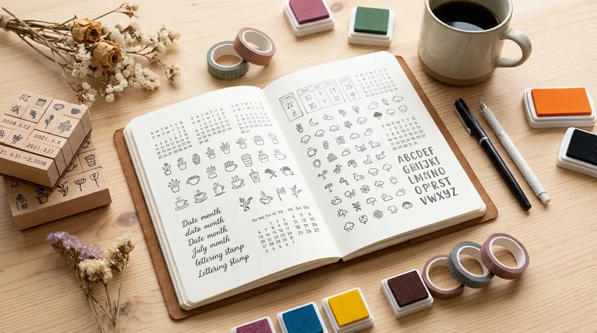 日記スタンプのおしゃれな活用アイデア集