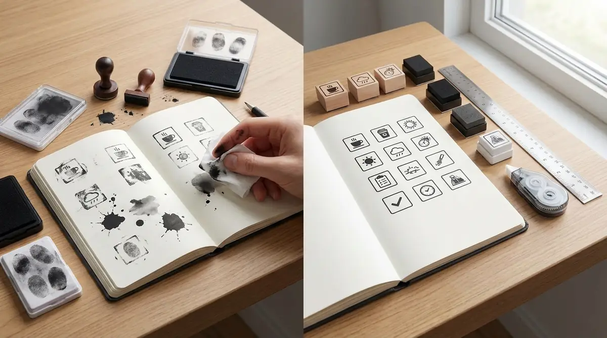 日記スタンプのよくある失敗と解決策