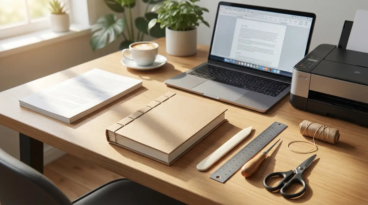 【自宅で完結】日記をプリント＆簡易製本する5ステップ