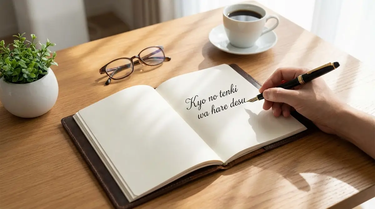 ローマ字で日記を書くときの基本ルール